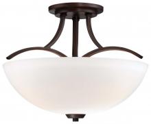  4962-284 - Overland Park - 3 Light Semi Flush