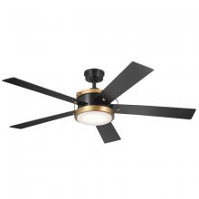  330045SBK - 56 Inch Salvo Fan