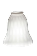  340012 - 2 1/4 Inch Glass Shade WH Wate (4 pack)