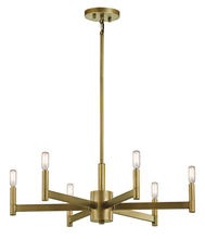  43859NBR - Chandelier 6Lt