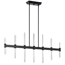  52670BK - Linear Chandelier 14Lt