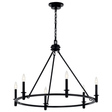  52705BK - Chandelier 6Lt