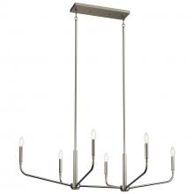  52721NI - Linear Chandelier 6Lt