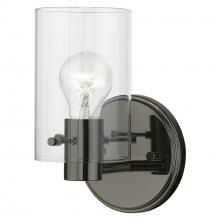  17231-46 - 1 Light Black Chrome Single Sconce