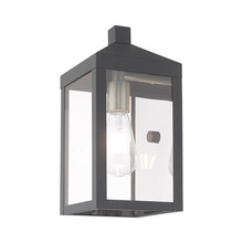  20582-76 - 1 Lt Scandinavian Gray Outdoor Wall Lantern