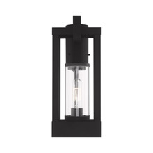  20994-04 - 1 Lt Black Outdoor Post Top Lantern