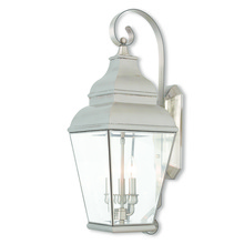  2593-91 - 3 Light BN Outdoor Wall Lantern