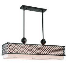  41117-92 - 9 Lt EBZ Linear Chandelier