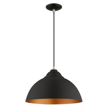 Livex Lighting 41180-04 - 1 Lt Black Mini Pendant