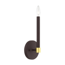  46881-07 - 1 Lt Bronze Wall Sconce