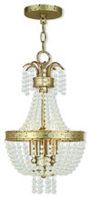  51853-28 - 3 Light Winter Gold Mini Pendant