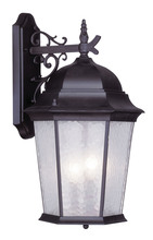  7565-07 - 3 Light Bronze Outdoor Wall Lantern