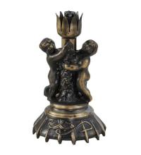  10170 - 8" High Pond Lily Twin Cherub Table Base