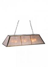  106959 - 48" Long Tri-Panel Oblong Pendant