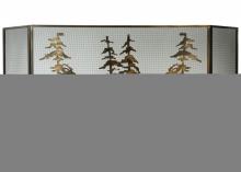  113067 - 96" Wide X 40" High Tall Pines Fireplace Screen