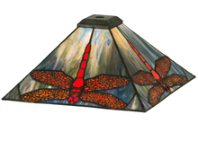  12203 - 13" Square Prairie Dragonfly Shade