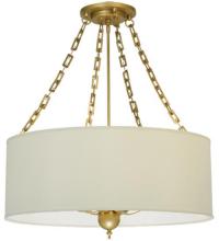  129690 - 28"W Cilindro Eggshell Pendant