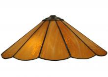  138050 - 16"W X 5.5"H Panel Honey Amber Shade