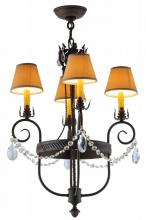  142451 - 19"W Antonia 4 LT Chandelier