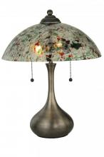  143292 - 21"H Metro Fusion Confetti Glass Table Lamp