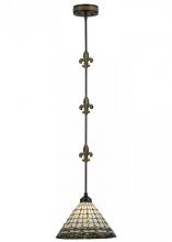  151521 - 12"W Fleur-de-Lite Pendant