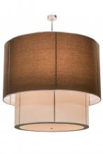  163656 - 72"W Cilindro 2 Tier Textrene Pendant