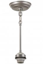  165428 - 5"W Nickel 1 LT Pendant Hardware