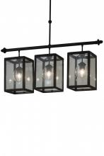  179150 - 39"L Quadrato Bloc 3 LT Island Pendant