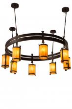 Meyda Green 179542 - 67" Wide Beartooth 8 Light Chandelier