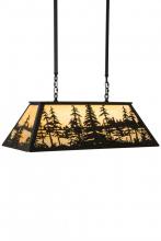  182464 - 36"L Tall Pines Oblong Pendant