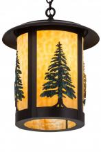  184304 - 14"W Fulton Tall Pines Pendant