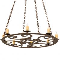  191716 - 42" Wide Ashley 8 Light Pendant