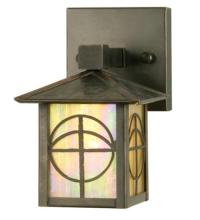  19869 - 5"W Seneca Circle Cross Solid Mount Wall Sconce