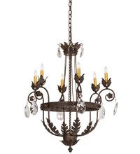  204681 - 26" Wide Antonia 6 Light Chandelier