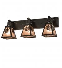  233629 - 28" Wide Winter Pine 3 Light Vanity Light