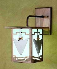  29607 - 6"W Arrowhead Lantern Wall Sconce