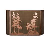  32281 - 50"W X 30"H Tall Pines Fireplace Screen