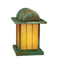  47039 - 9" Square Clinton Arch Lantern Pier Mount