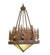  50292 - 16"Sq Pine Lake Inverted Pendant