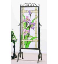  65252 - 29"W 68"H MEADOW-BEAUTY GLASS & METAL