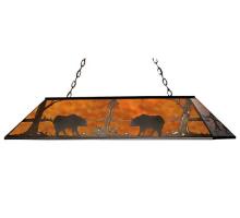  65415 - 72"L Bear at Lake Oblong Pendant