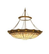  82440 - 57" Wide Fleur-de-Lite Inverted Pendant