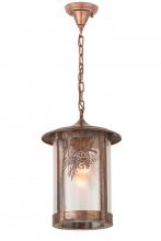  90368 - 12"W Fulton Winter Pine Pendant