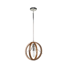  AC11551PN - Abbey 1 Light Sphere Pendant