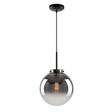  AC11900BK - Orsa Collection 1-Light 10" Pendant Mirror Glass