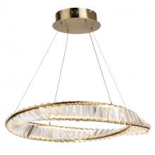  AC6720BB - Stella 40W LED Pendant Brushed Brass