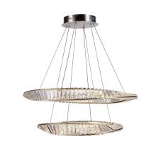  AC6723SN - Stella 90W LED Chandelier Satin Nickel