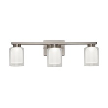  AC7393BN - Saville Collection 3-Light Bathroom Vanity Fixture Brushed Nickel