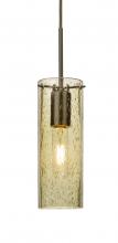  1JC-JUNI10GD-BR - Besa, Juni 10 Cord Pendant, Gold Bubble, Bronze, 1x60W Medium Base