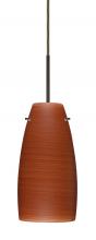 Besa Lighting 1JT-1512CH-LED-BR - Besa Tao 10 LED Pendant Cherry Bronze 1x9W LED